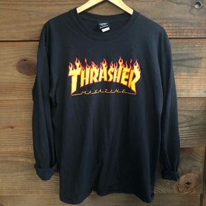 THRASHER Graphic Longsleeve Tee